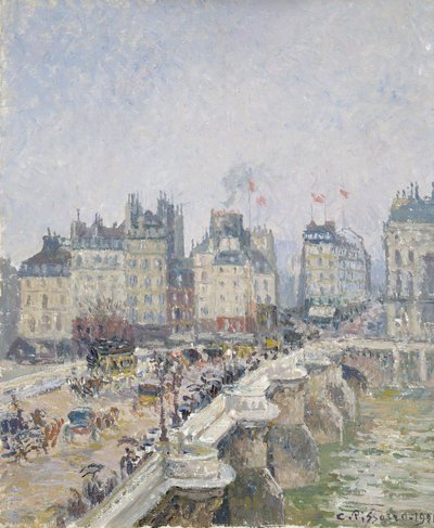 Pont Neuf, Paris, 1901 von Camille Jacob Pissarro